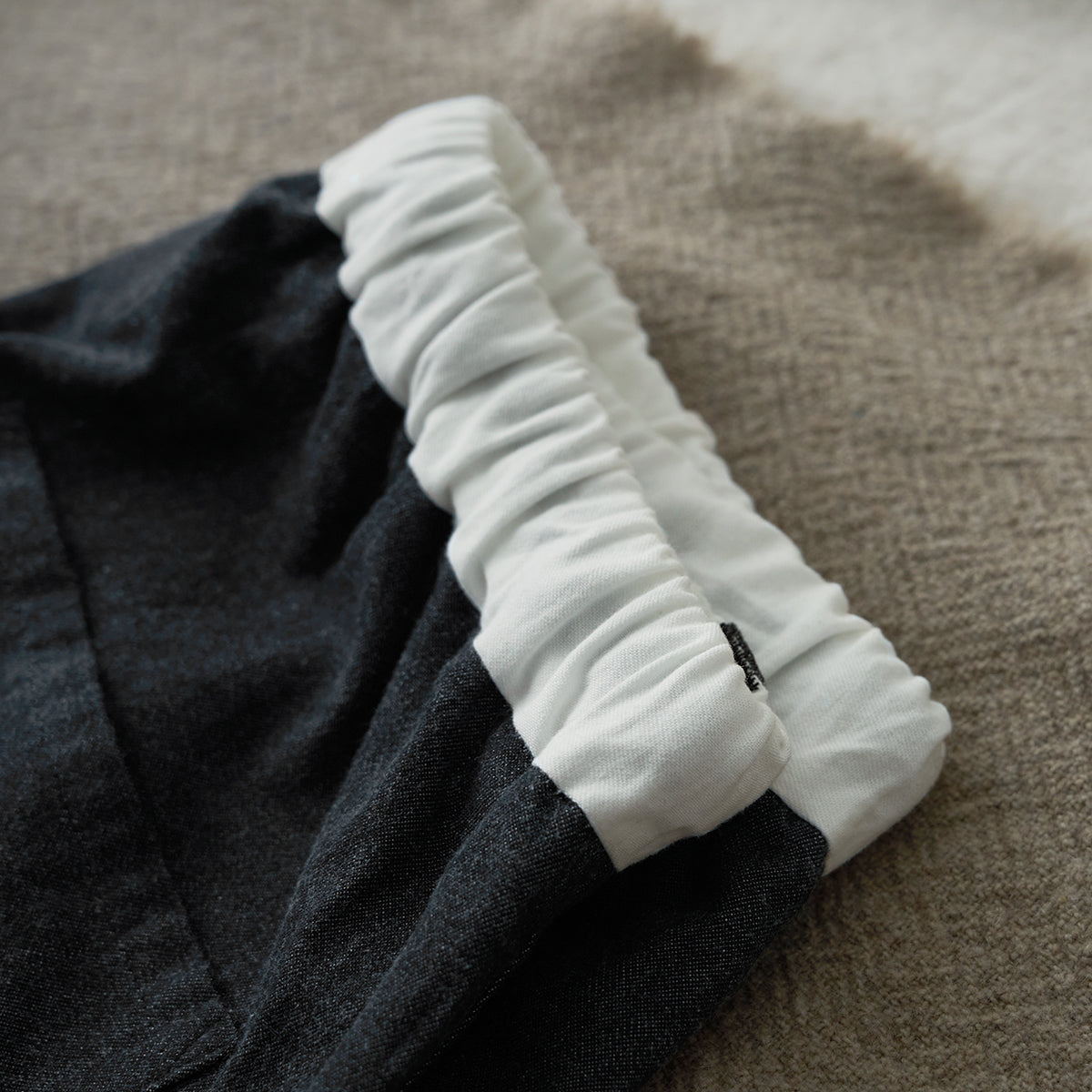 【限定カラー #ブラック】 KUROSHIRO×NOWHAW "day" pajama #kuroshiro
