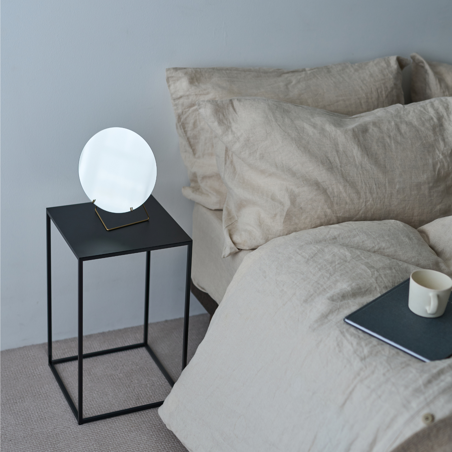 【KUROSHIRO】SIDE TABLE(SQUARE)