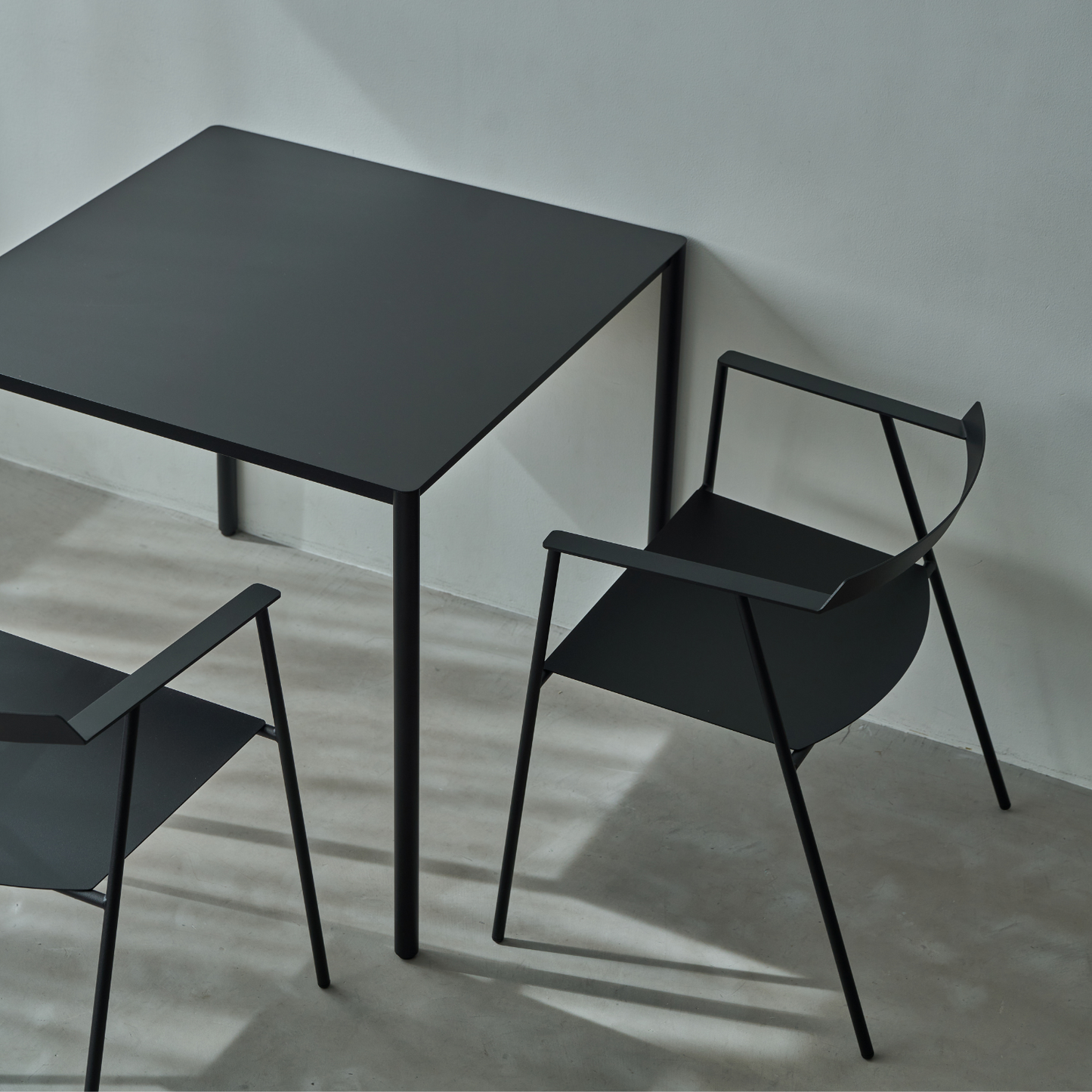 【KUROSHIRO】STEEL TABLE 80