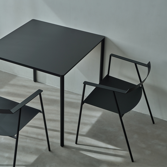 【KUROSHIRO】STEEL TABLE 80