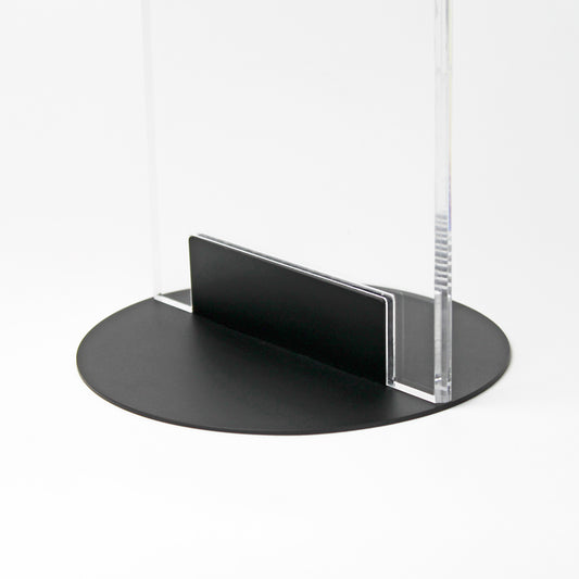 【KUROSHIRO】CRYSTAL CUT BOOKSTAND(CIRCLE・BLACK)