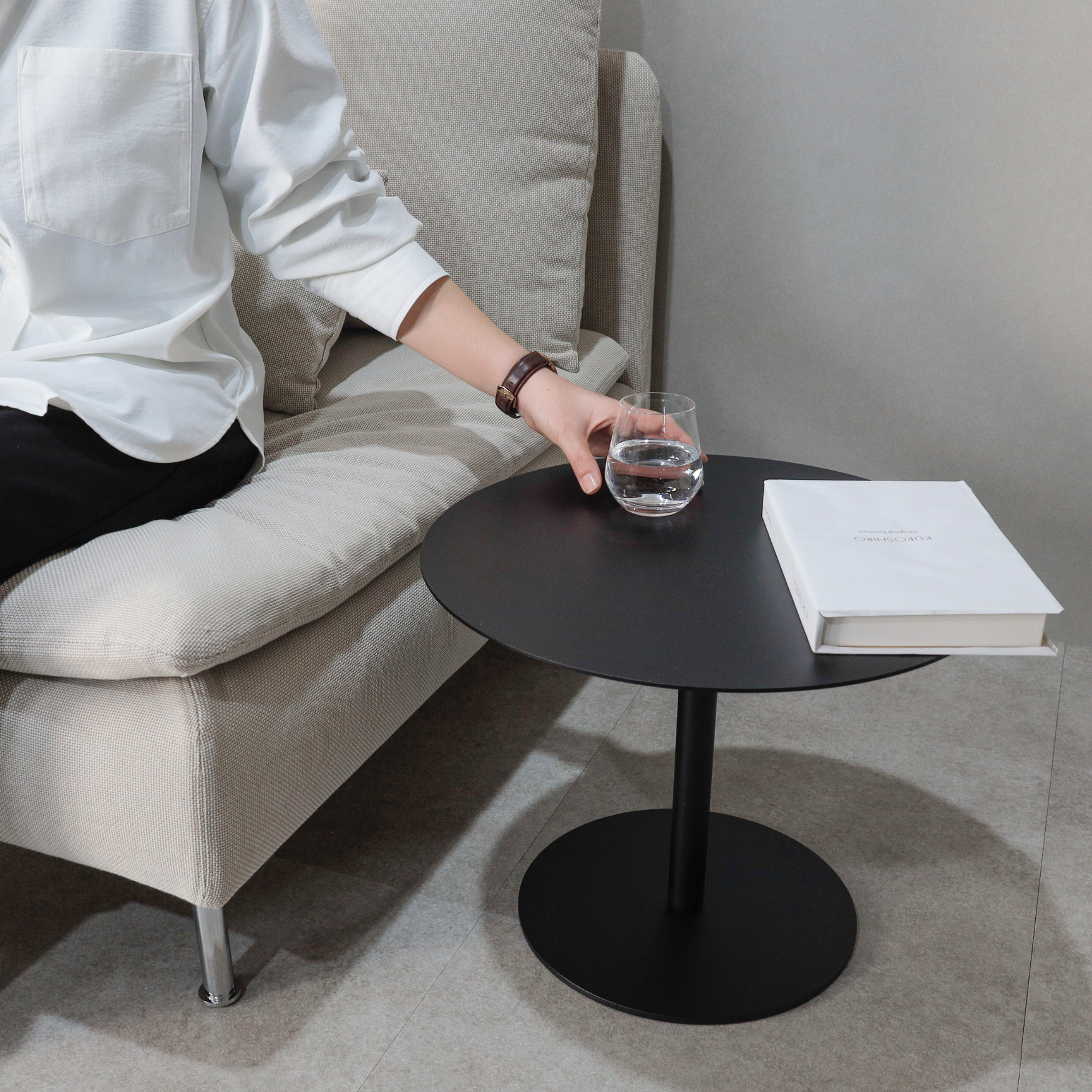 KUROSHIRO】COFFEE TABLE KUROSHIRO】COFFEE TABLE