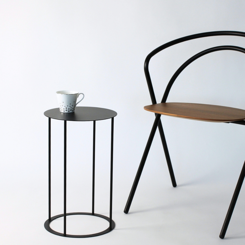 【KUROSHIRO】SIDE TABLE（CIRCLE）