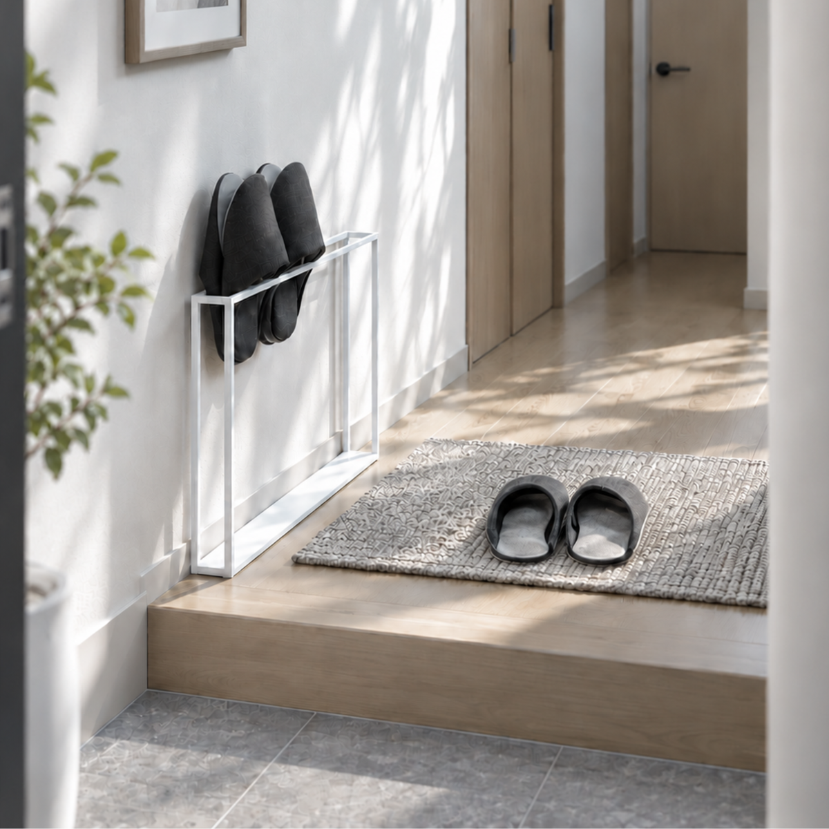【KUROSHIRO】SLIPPERS RACK