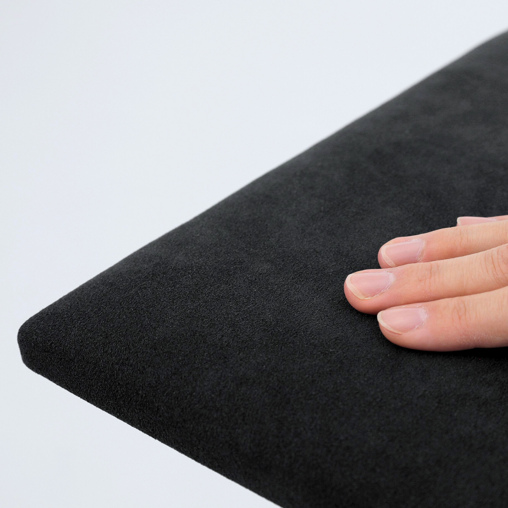 スエードクッション,チャコール