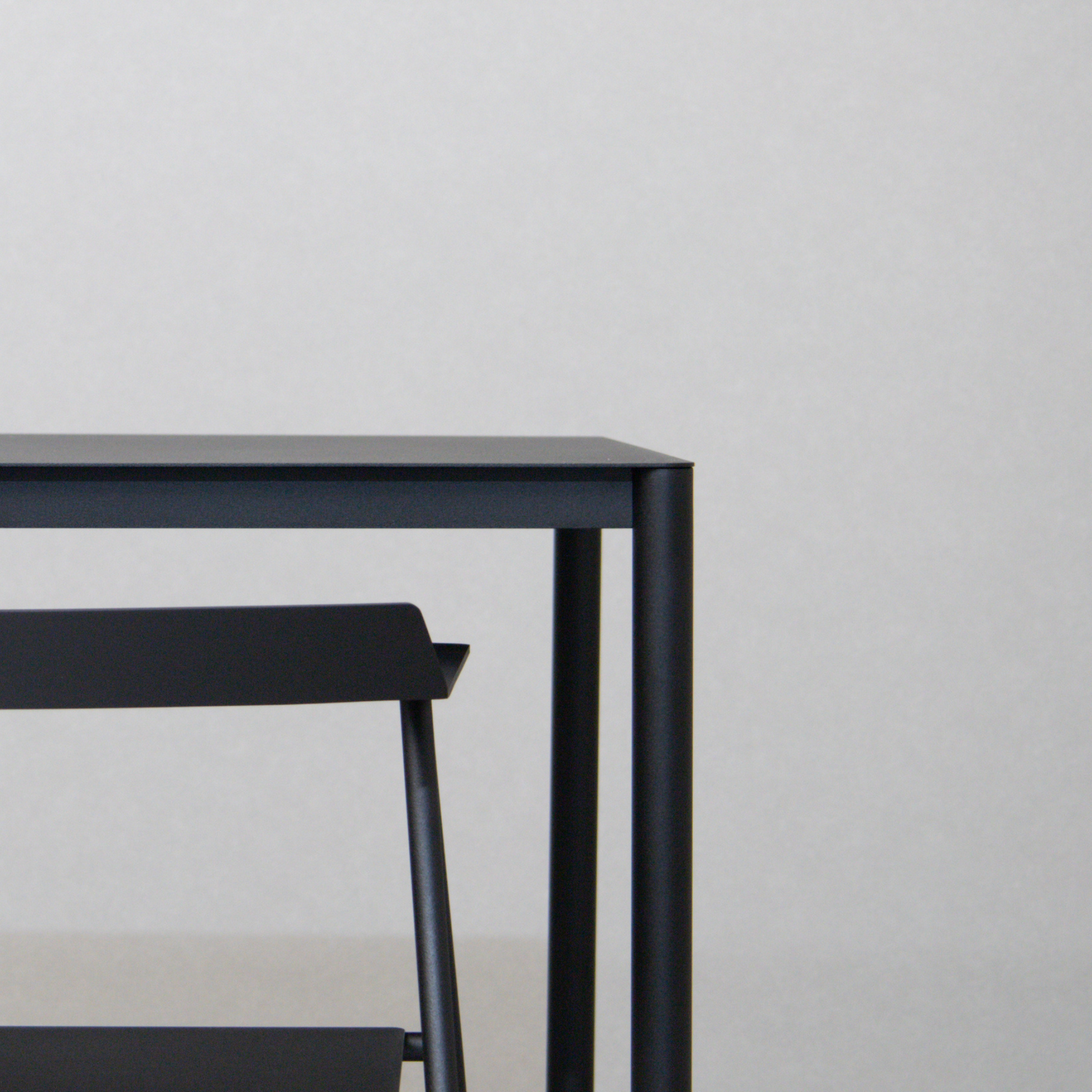 KUROSHIRO】STEEL TABLE 80 KUROSHIRO】STEEL TABLE 80